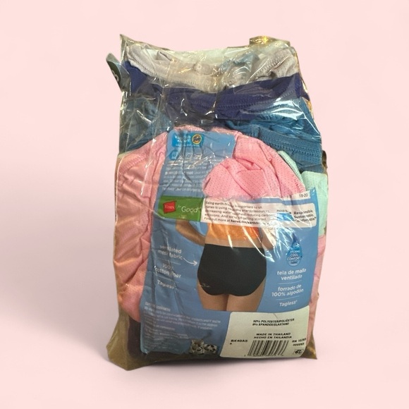 Hanes Women’s Lightweight Mesh Briefs 10-Pack | Size 8 | New with Tag - Picture 5 of 5